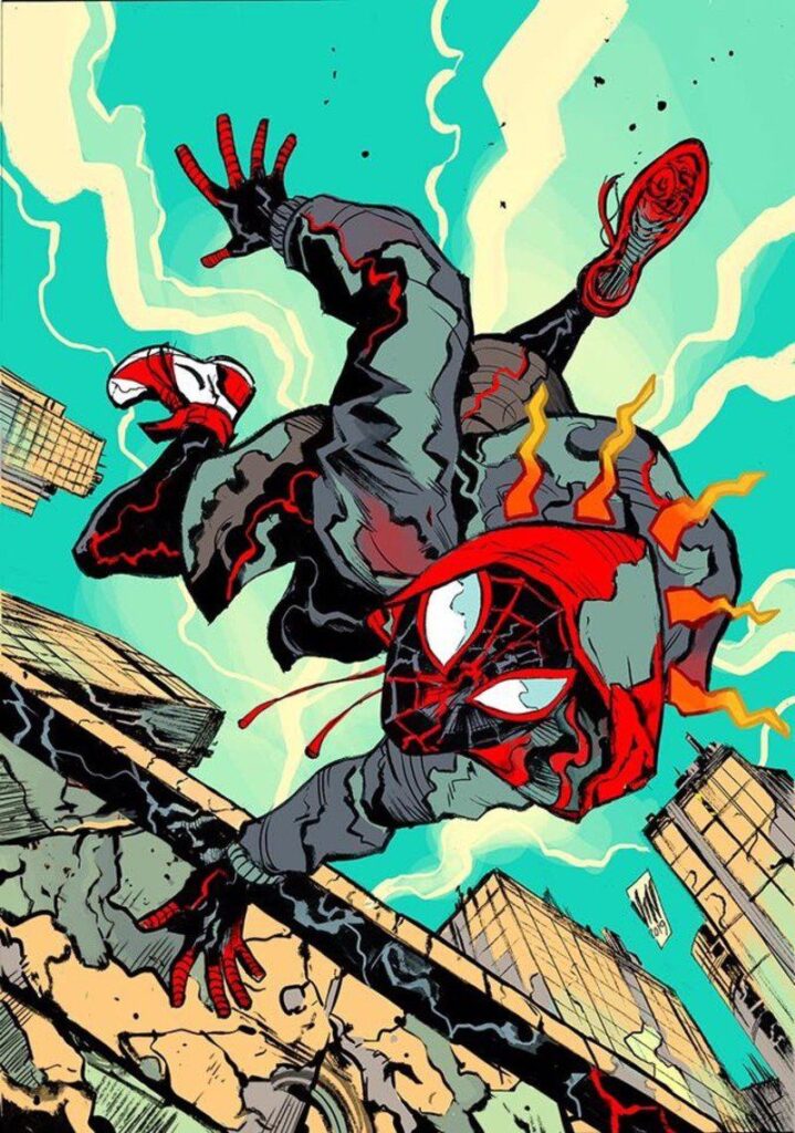 Miles Morales -Into The Spiderverse, Vincenzo Riccardi