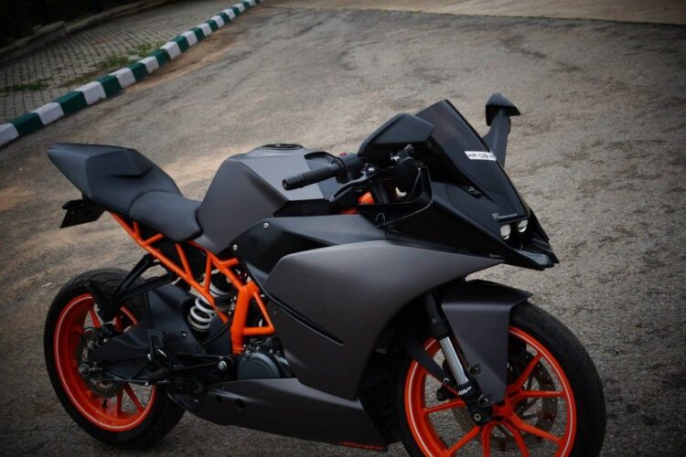 Mind Blowing Ktm Rc 390 Charcoal Grey Edition By Wrapcraft