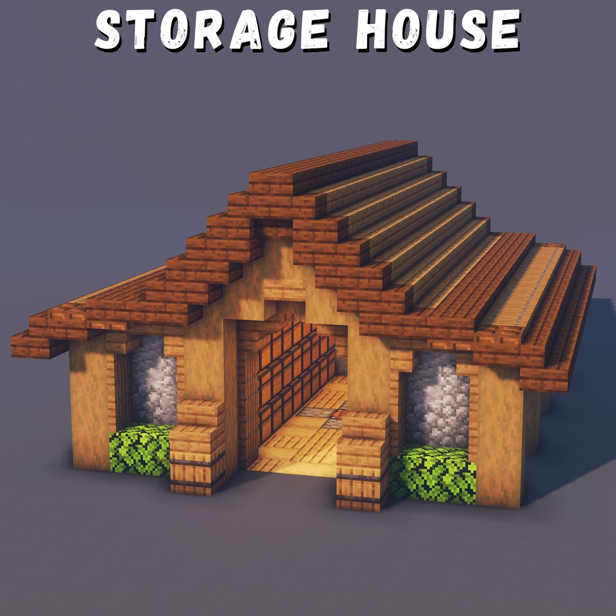 Minecraft Storage House