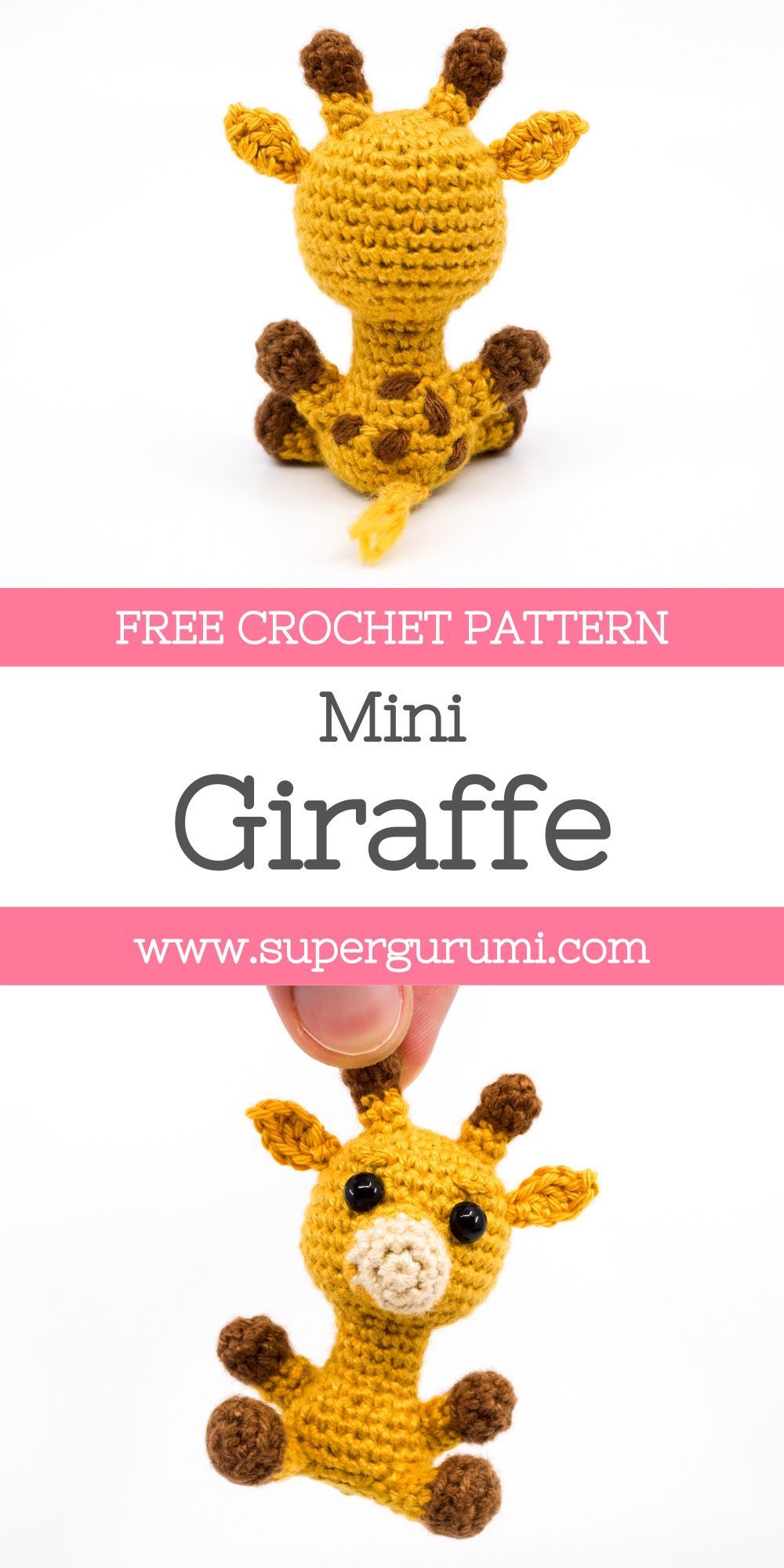 Mini Amigurumi Giraffe Crochet Pattern HD Wallpaper