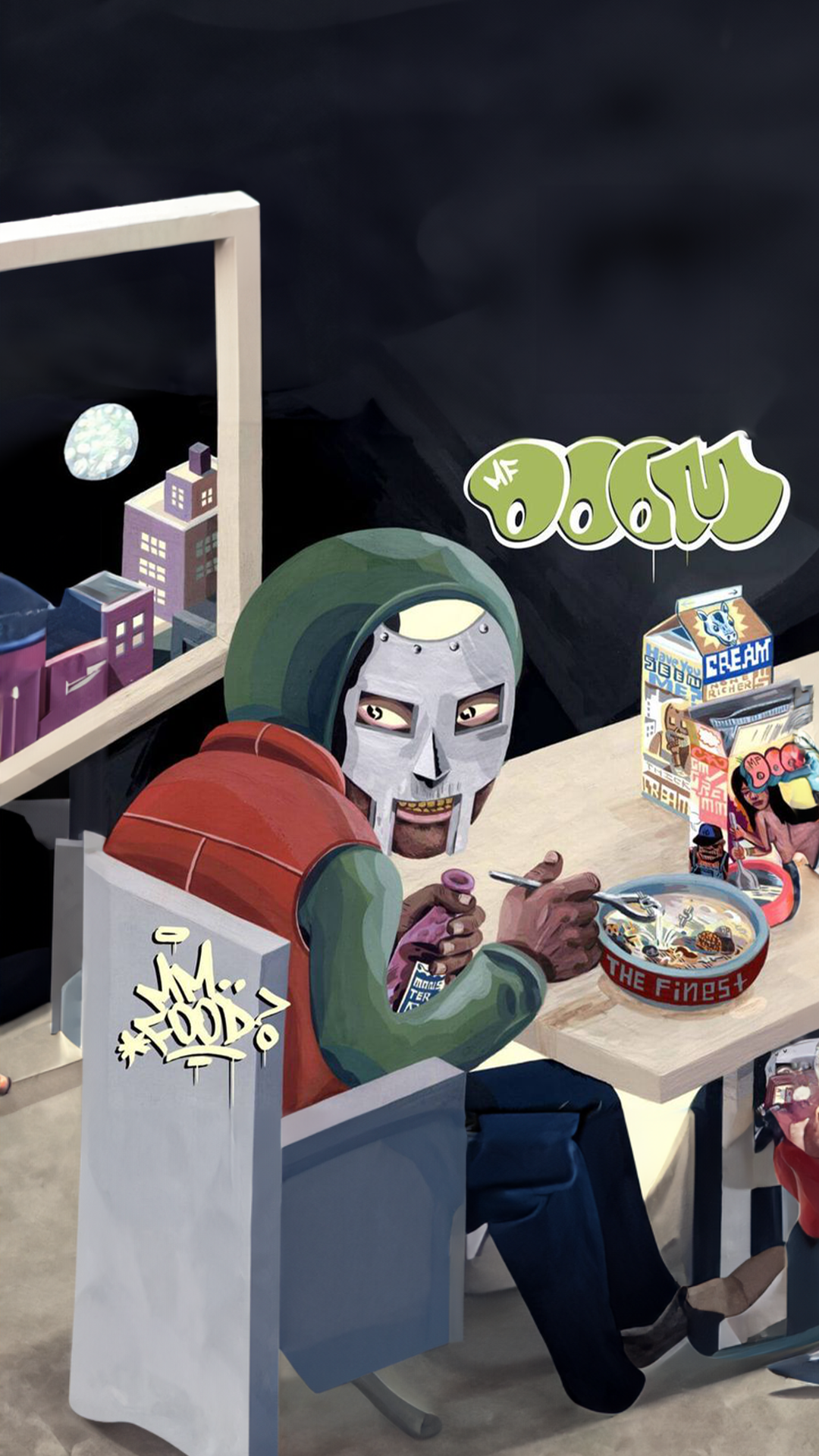 Mm..Food by MF DOOM album cover expanded