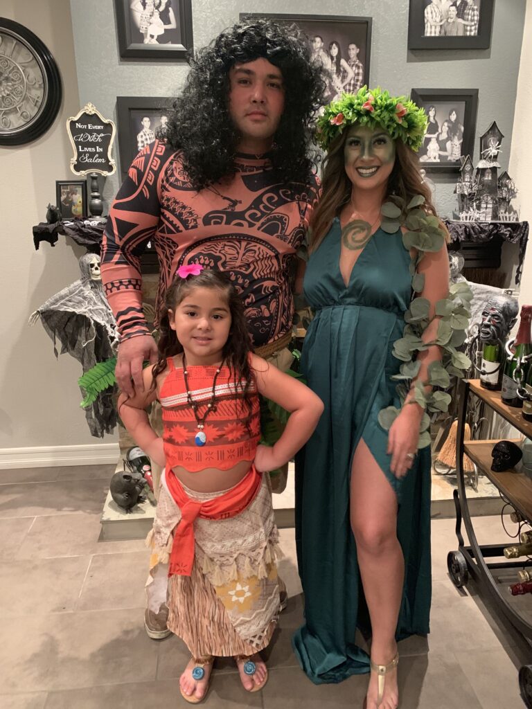 Moana Family Costume For Halloween