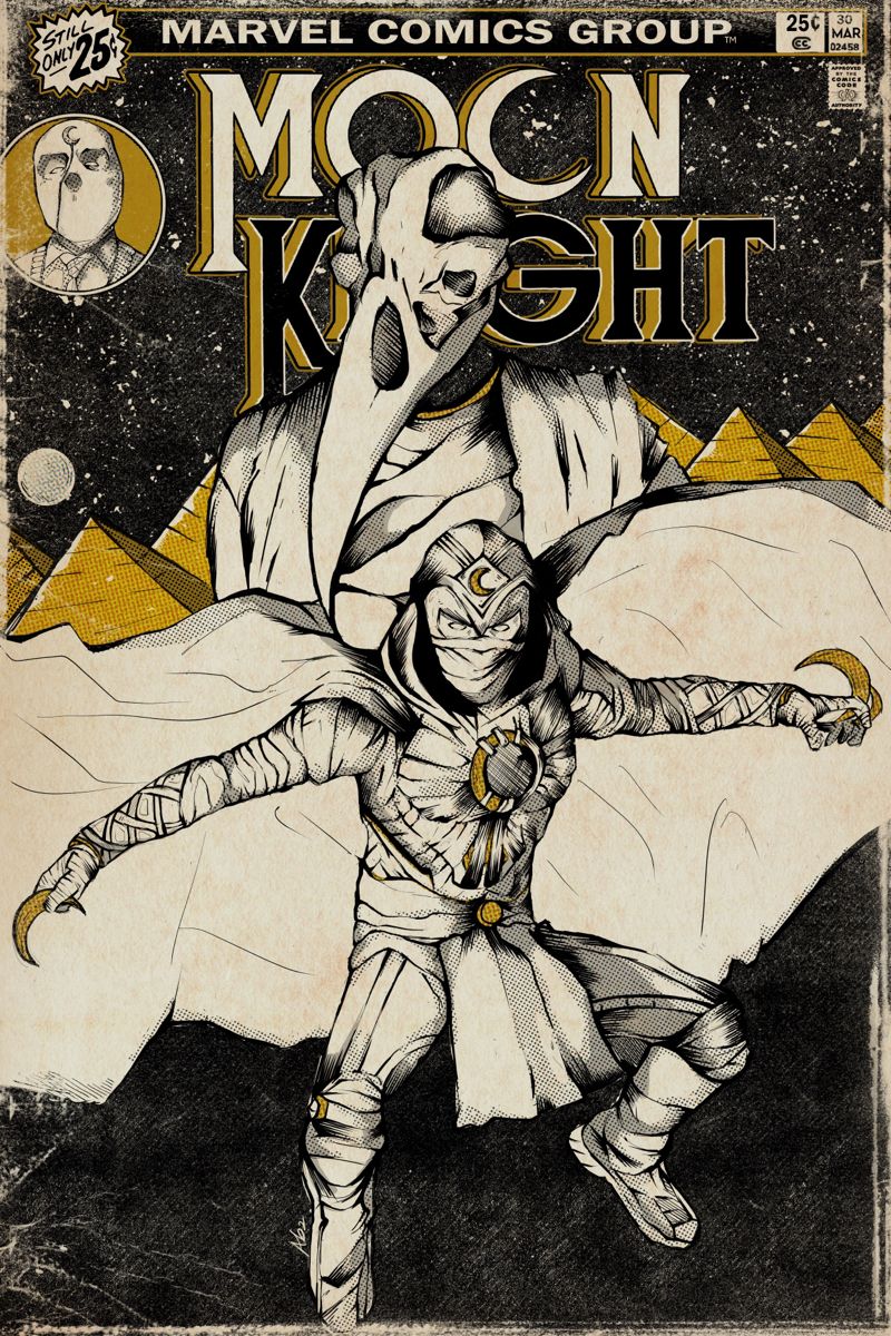 Moon Knight Comic Cover
