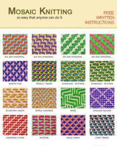 Mosaic Knitting HD Wallpaper