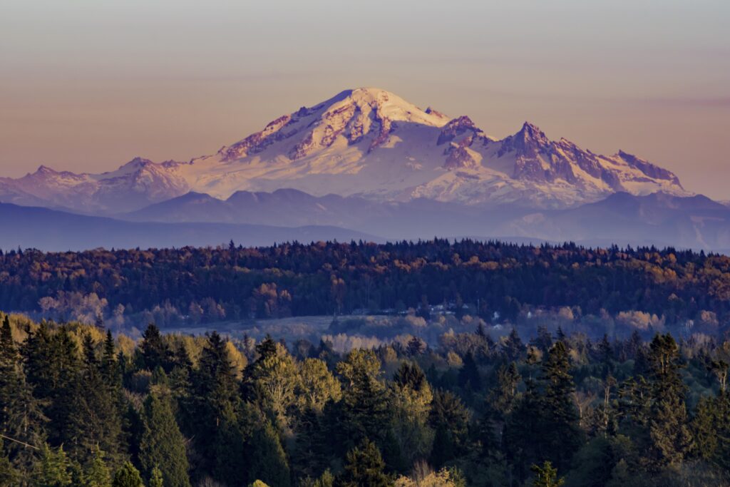Mt. Baker, Wa As Seen From White Rock, Bc, Canada [Oc] [5827X3885]