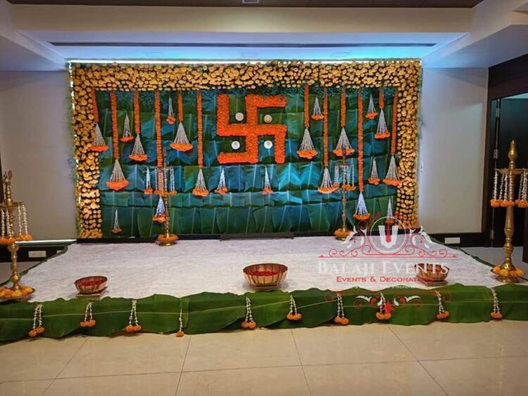 Munj Threading Ceremony Decoration || Flower Decoration