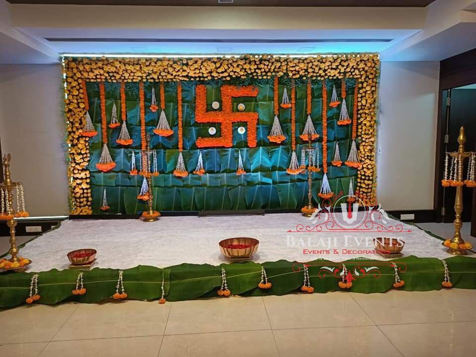 Munj Threading Ceremony Decoration || Flower Decoration