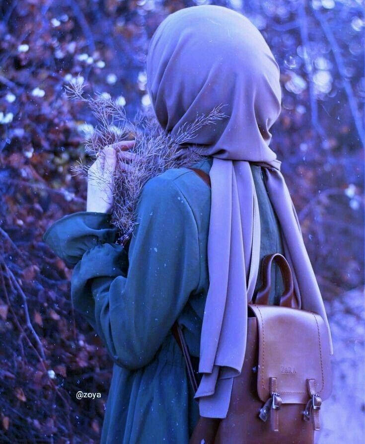 Muslim Hijab girl Dp HD Wallpaper