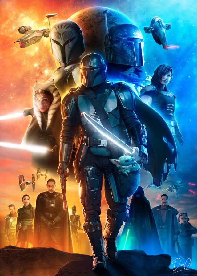My own The Mandalorian Poster !