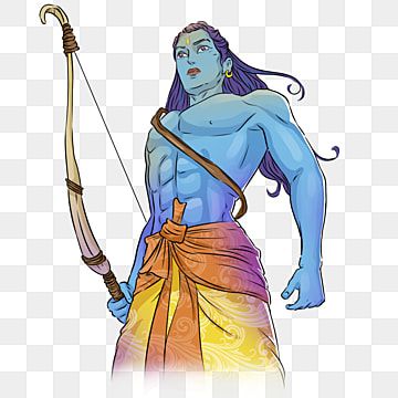 Mythology Hd Transparent Indian Mythology Legend Element Dussehra India Hero