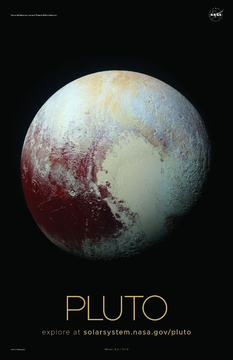 NASA Pluto Posters
