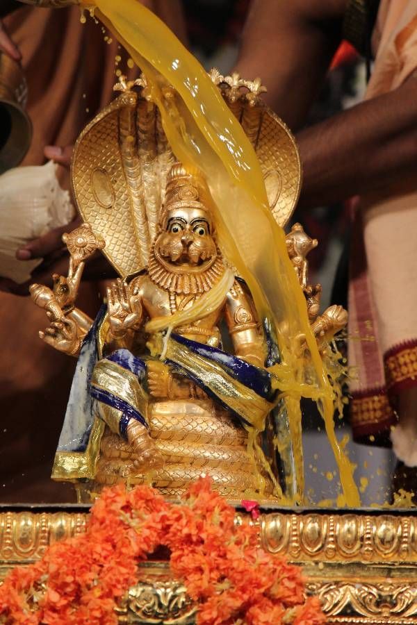 Narasimha Jayanti Celebrations Iskcon Temple Bangalore Images