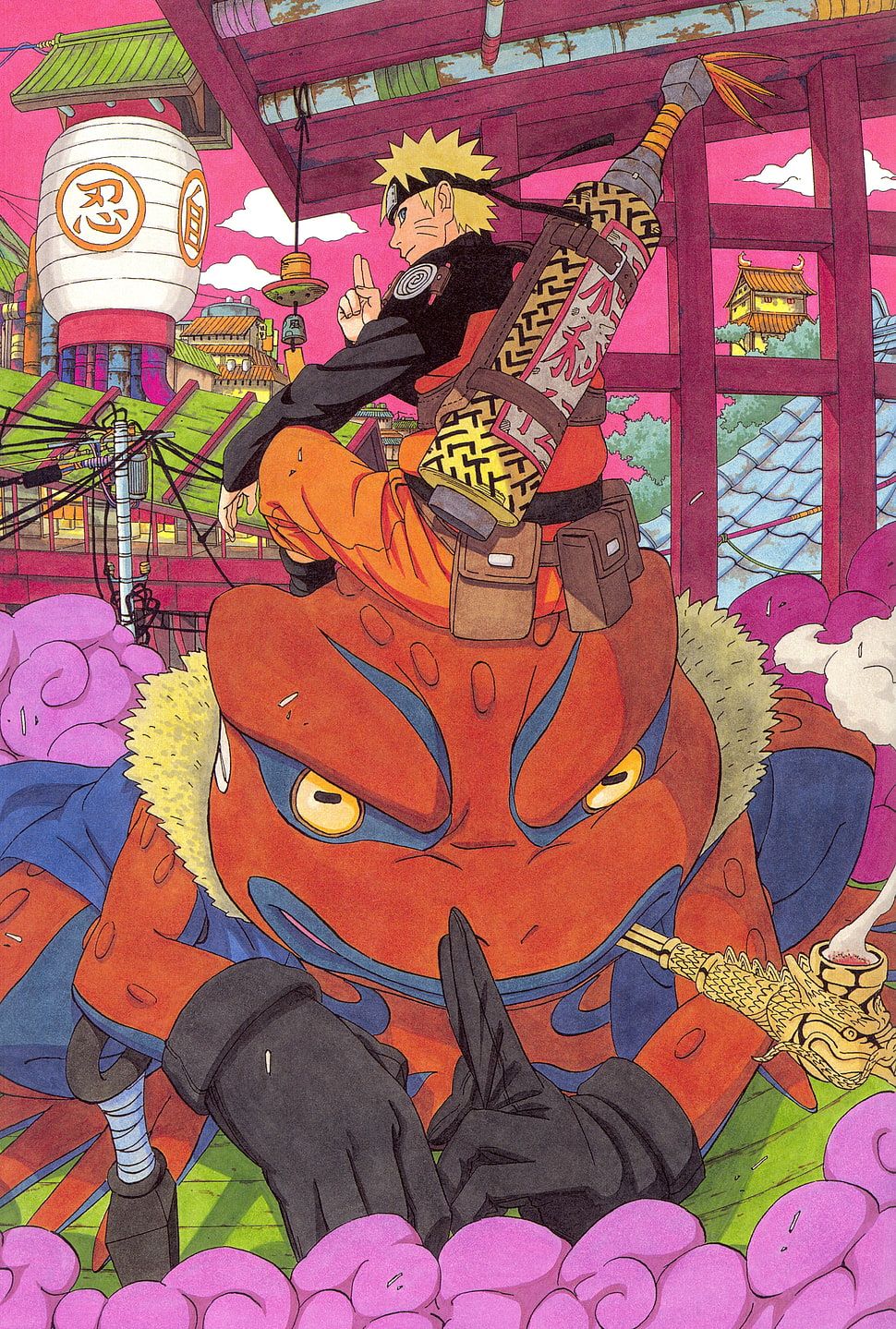 Naruto illustration, Naruto Shippuuden, Masashi Kishimoto, Uzumaki Naruto, artwo