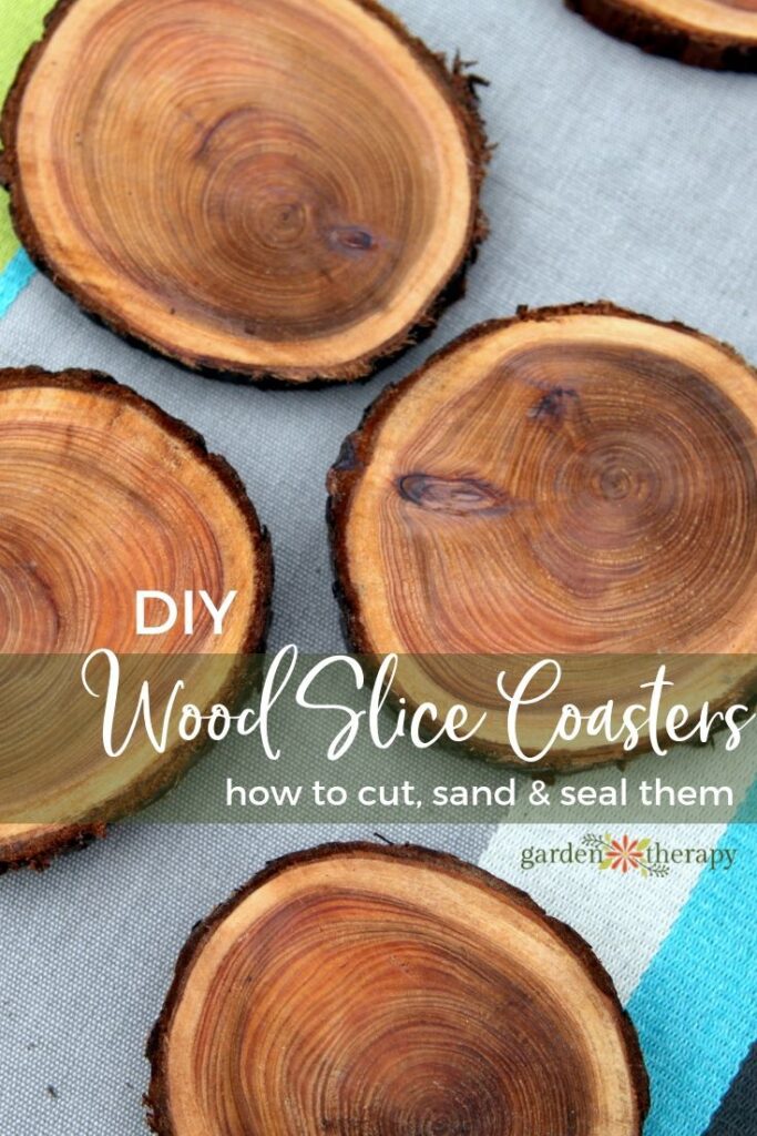 Natural Branch Coasters How To Cut Sand And Seal Wood