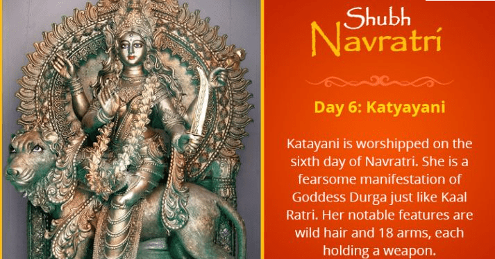 Navratri Day 6 – Worship Devi Katyayani