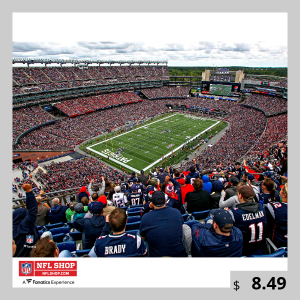 New England Patriots Unsigned Gillette Stadium Photograph