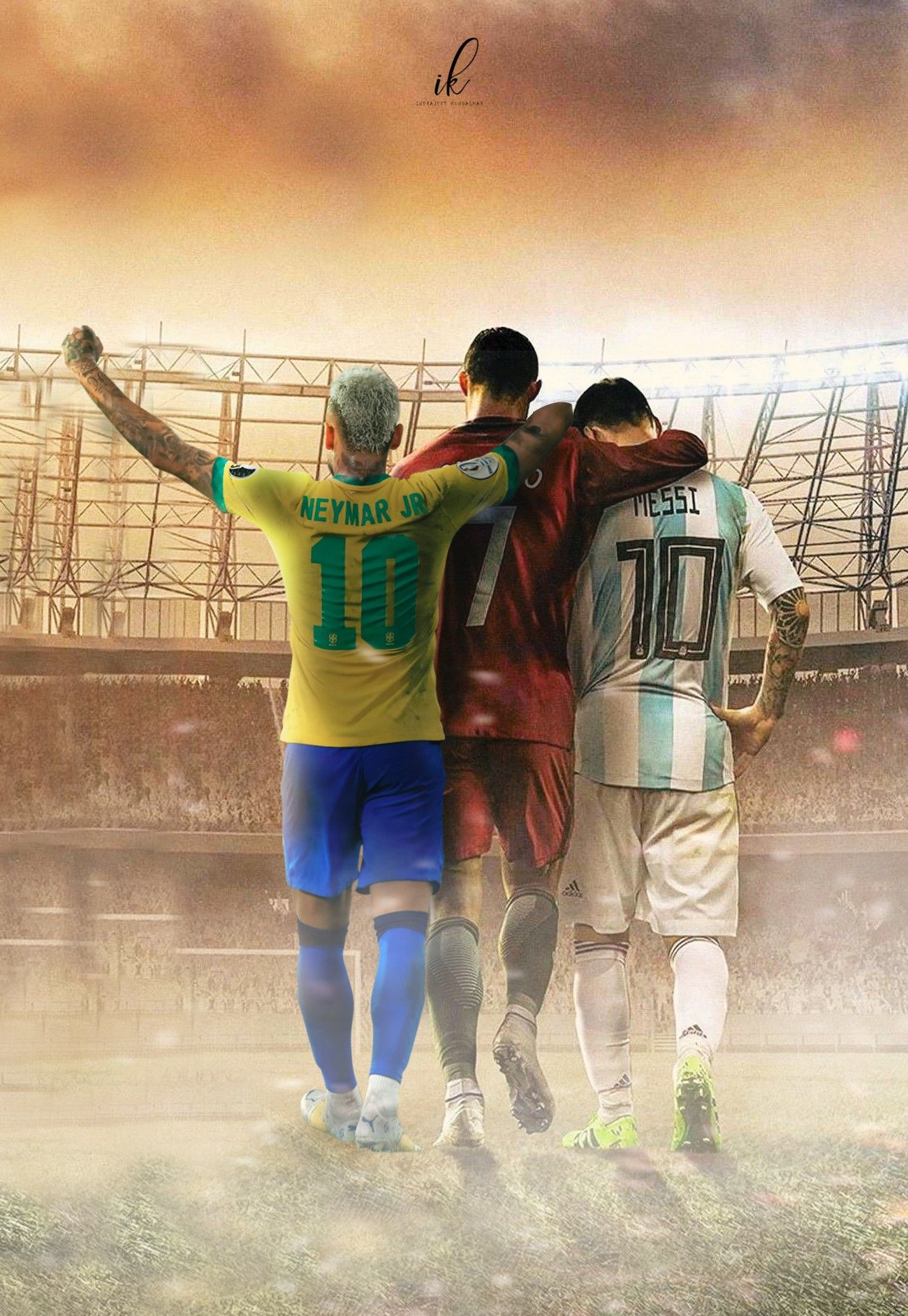 Neymar-Ronaldo-Messi❤