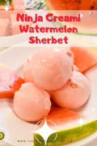 Ninja Creami Watermelon Sherbet HD Wallpaper