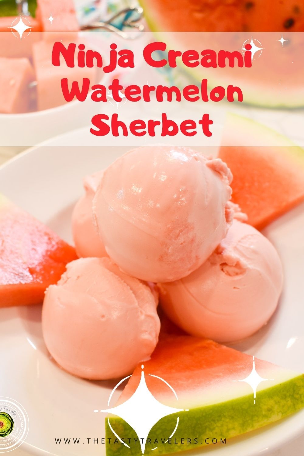 Ninja Creami Watermelon Sherbet