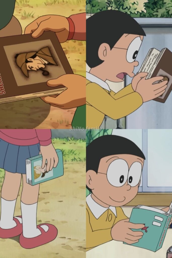 Nobita Lười Đọc Sách, Nhưng Trừ Sách Của Shizuka Ra