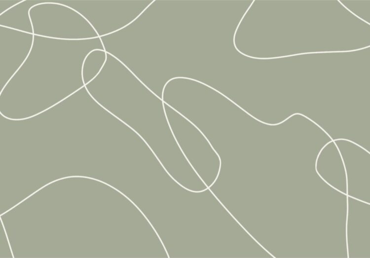 Nude Lines, Green Aesthetic Background, Ipad Aesthetic Wallpaper
