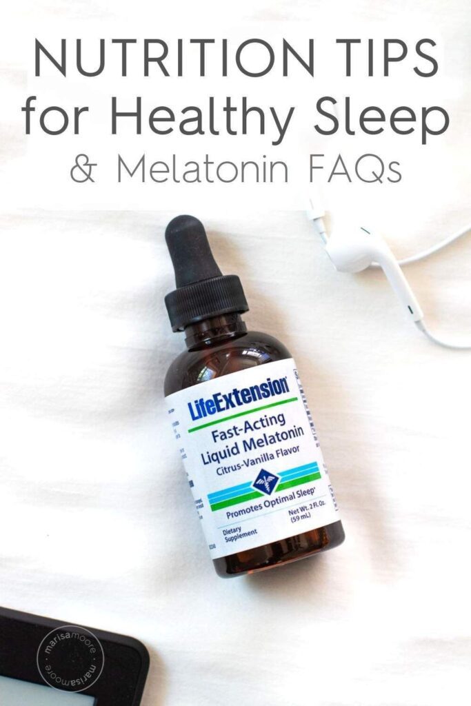 Nutrition Tips For Healthy Sleep Patterns Melatonin Faqs Images