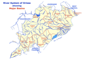 Odisha Map , Tourist Destinations, River, Road And Rail Networks HD Wallpaper