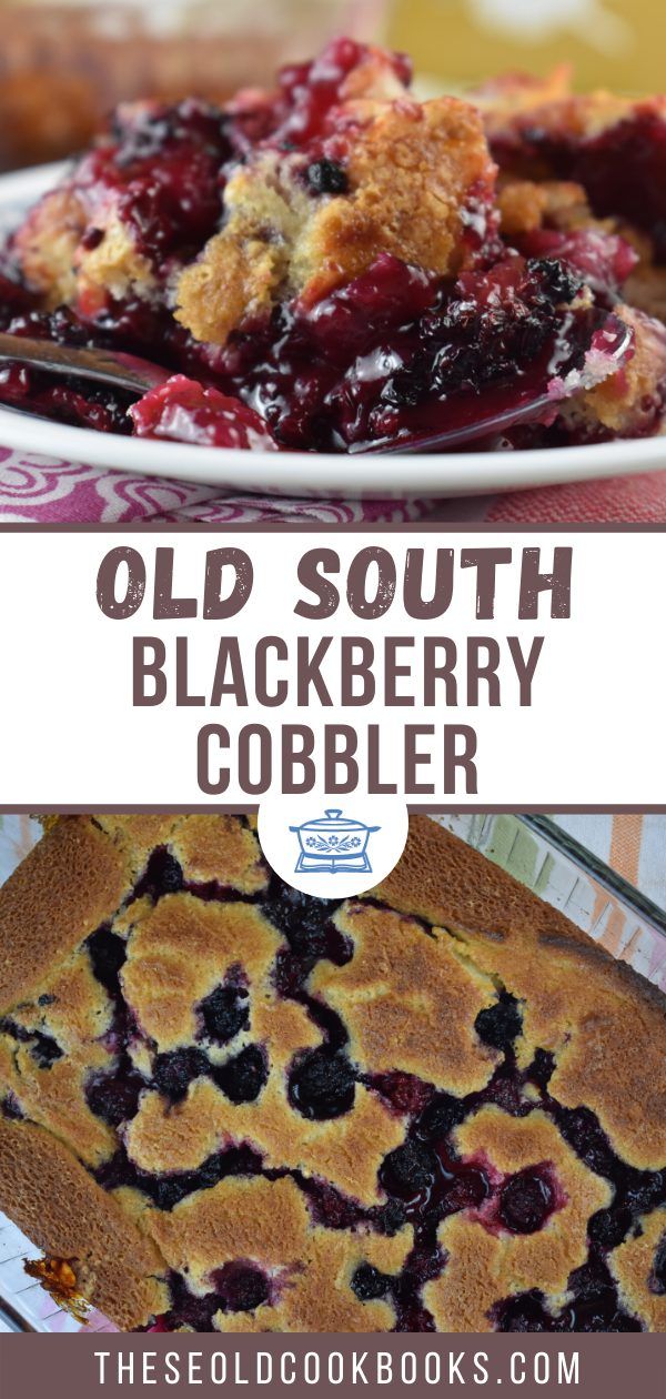 Old Fashioned Blackberry Cobbler Recipe , These Old Cookbooks HD Wallpaper