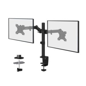 OliandOla Dual Monitor Stand VESA Monitor Arm for 2 LCD 17,32″ Screens HD Wallpaper