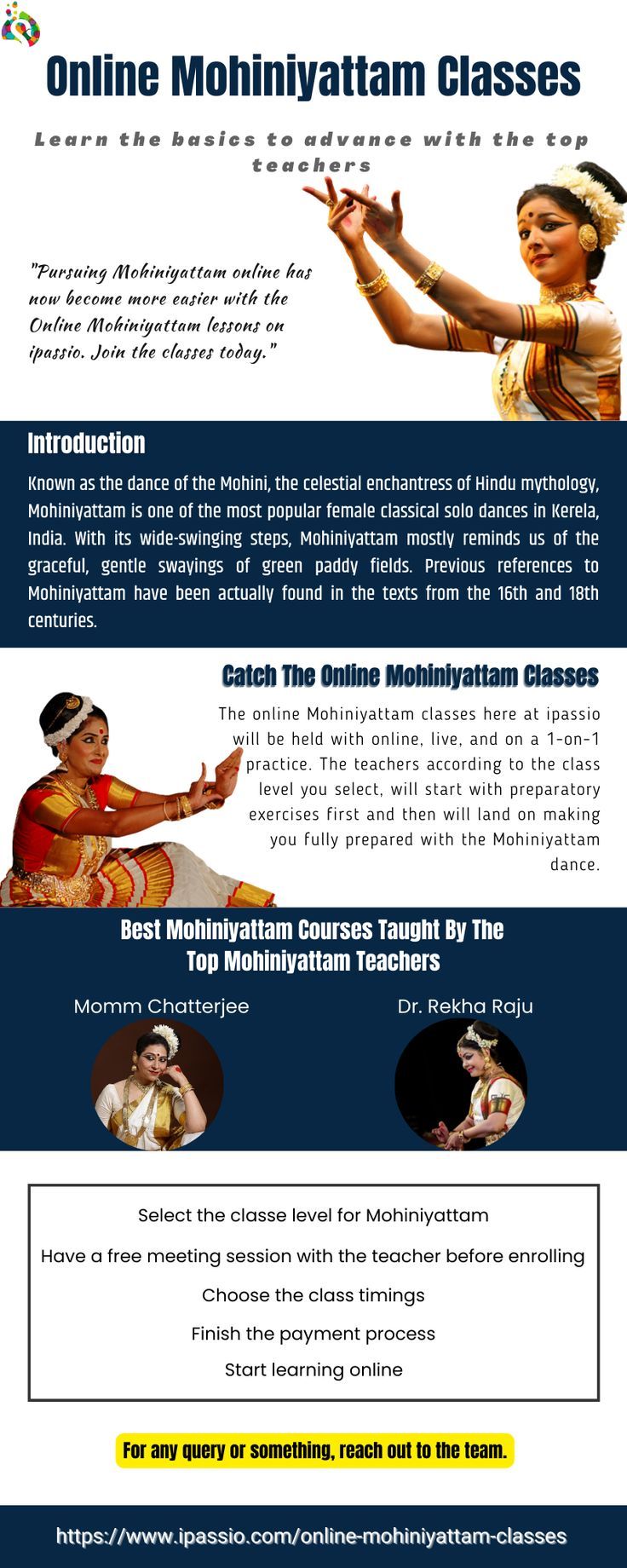 Online Mohiniyattam Classes: Learn The Basics To Advance