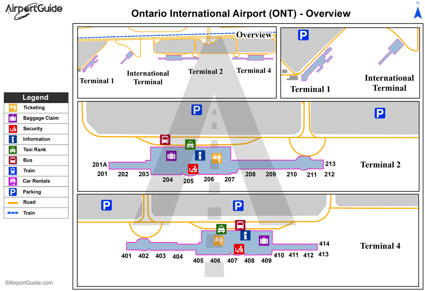 Ontario International Airport - KONT - ONT - Airport Guide
