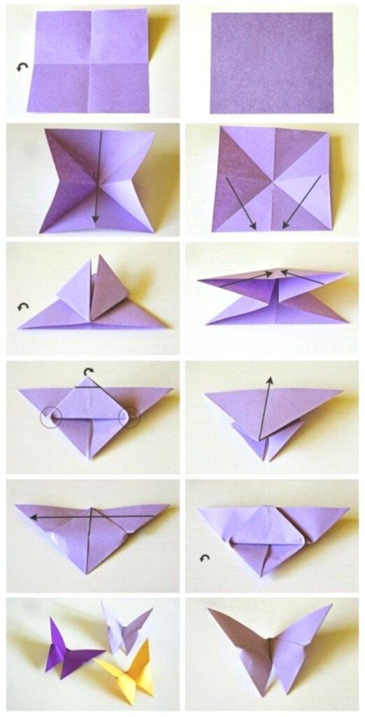 Origami Paper Butterflies Images