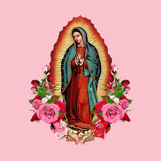 Our Lady of Guadalupe Virgin Mary by cabezon