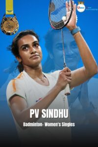 PV Sindhu wins her first CWG Singles HD Wallpaper