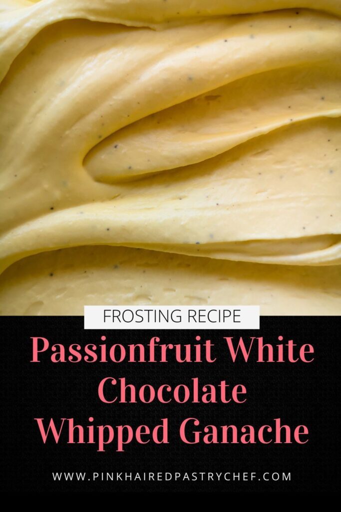 Passionfruit White Chocolate Whipped Ganache Recipe Images