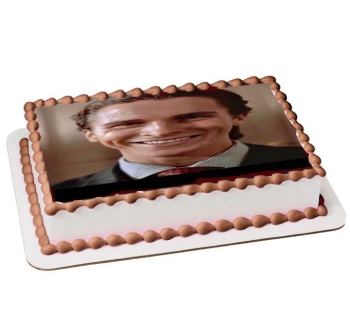 Patrick Bateman cake