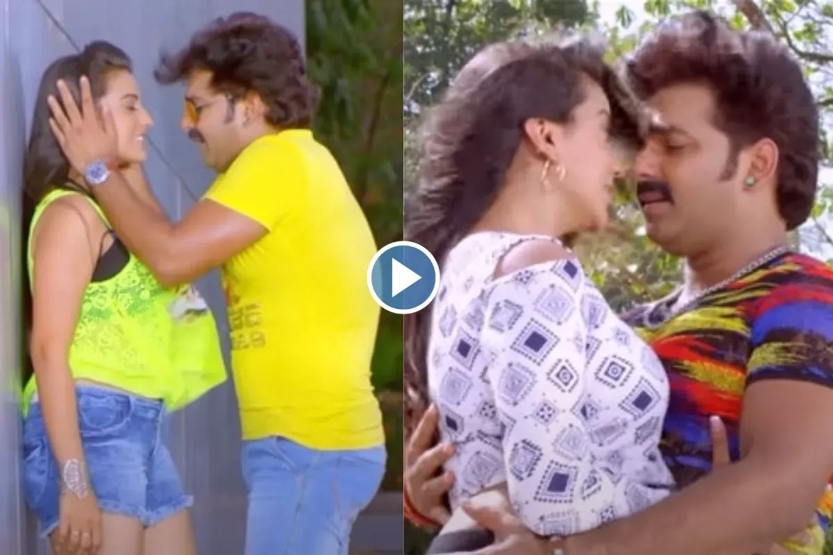 Pawan Singh and Akshara Singh rock the streets with their
