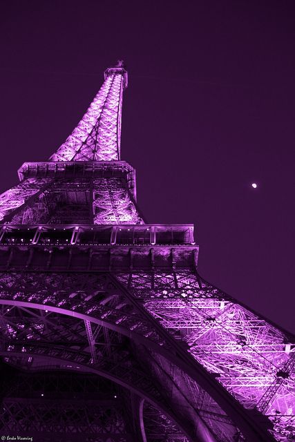 Pink Eiffel Tower |  Aesthetic wallpaper, Purple aesthetic, Aesthetic pictures, 