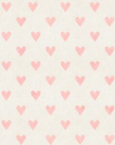 Pink Hearts , , Traditional (Paste the Wall) | A classic flat,matte fini HD Wallpaper