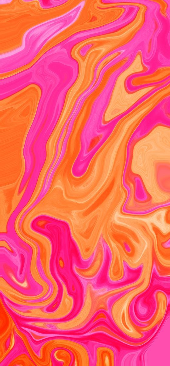 Pink and orange marble effect background same size as iPhone
