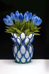 Plastic Bottle Flower Vase Craft | Paper Flowers Guldasta | DIY Home Decor HD Wallpaper