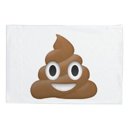 Poop - Emoji Pillowcase | Zazzle