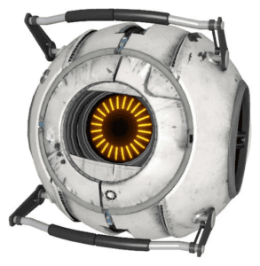 Portal 2 Space Personality Core Helmet , Mask HD Wallpaper