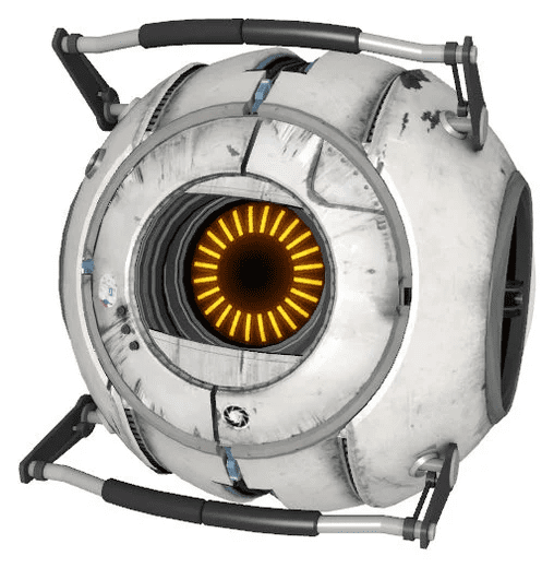 Portal 2 Space Personality Core Helmet Mask Images