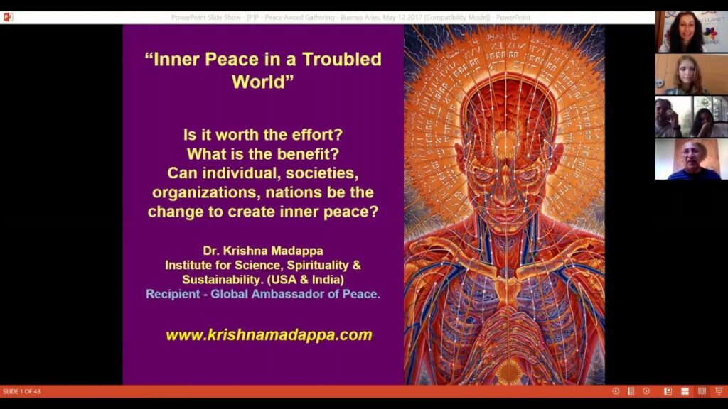 Power Of Inner Peace Be The Vibrant Light By