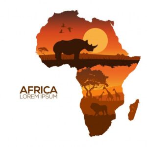 Premium Vector | Africa map HD Wallpaper