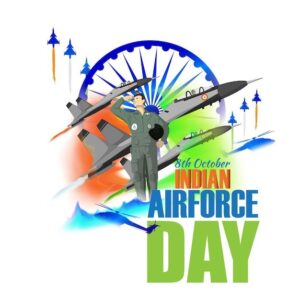 Premium Vector | Indian air force day,vector illustration of indian jet air show HD Wallpaper