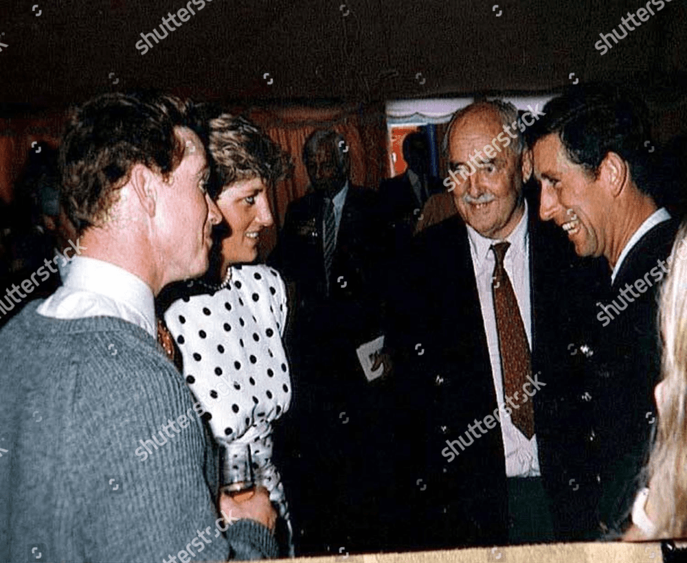 Prince Charles Princess Diana James Hewitt Haber Amaçlı Stok Fotoğrafı - Stok Gö