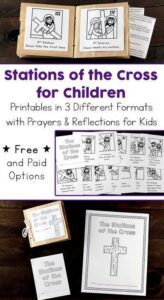 Printable Stations of the Cross for Children (Booklet , Reflections) Images
