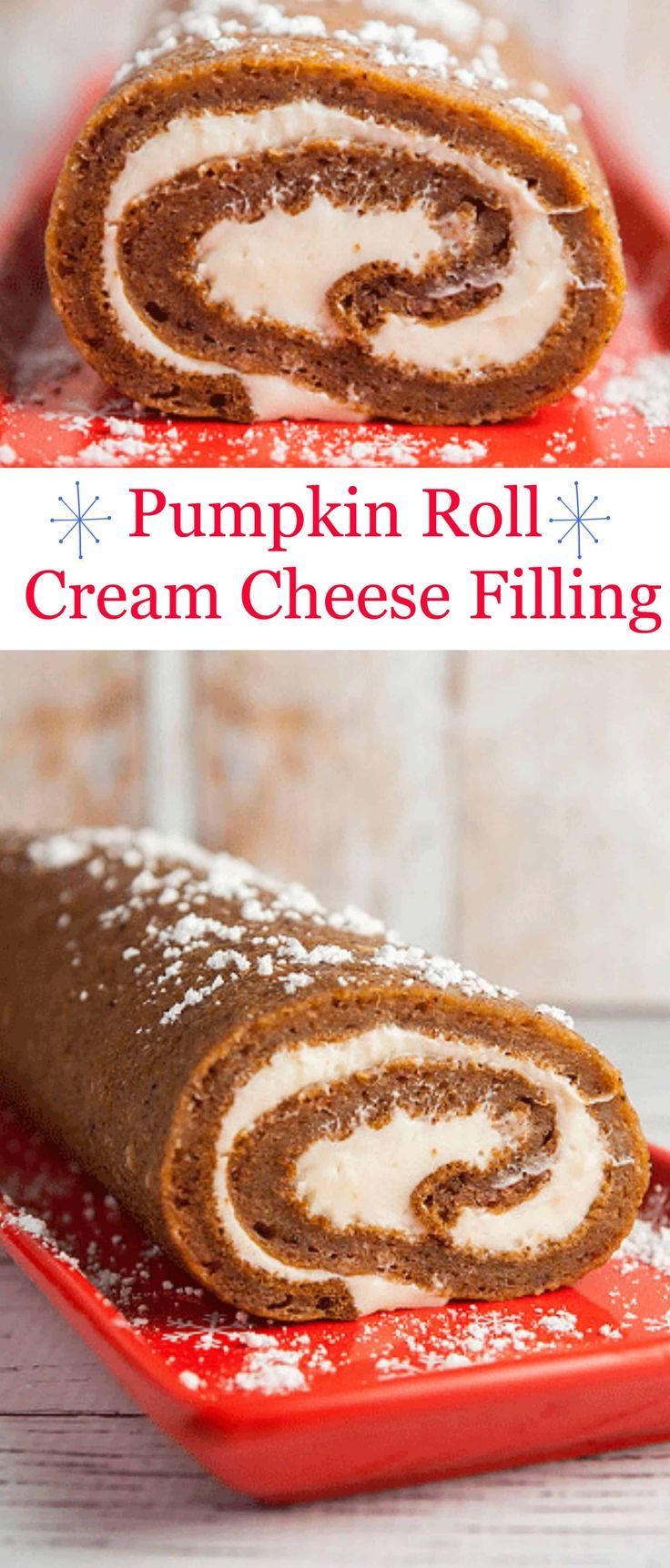 Pumpkin Roll With Cream Cheese Filling , Easy Recipe for